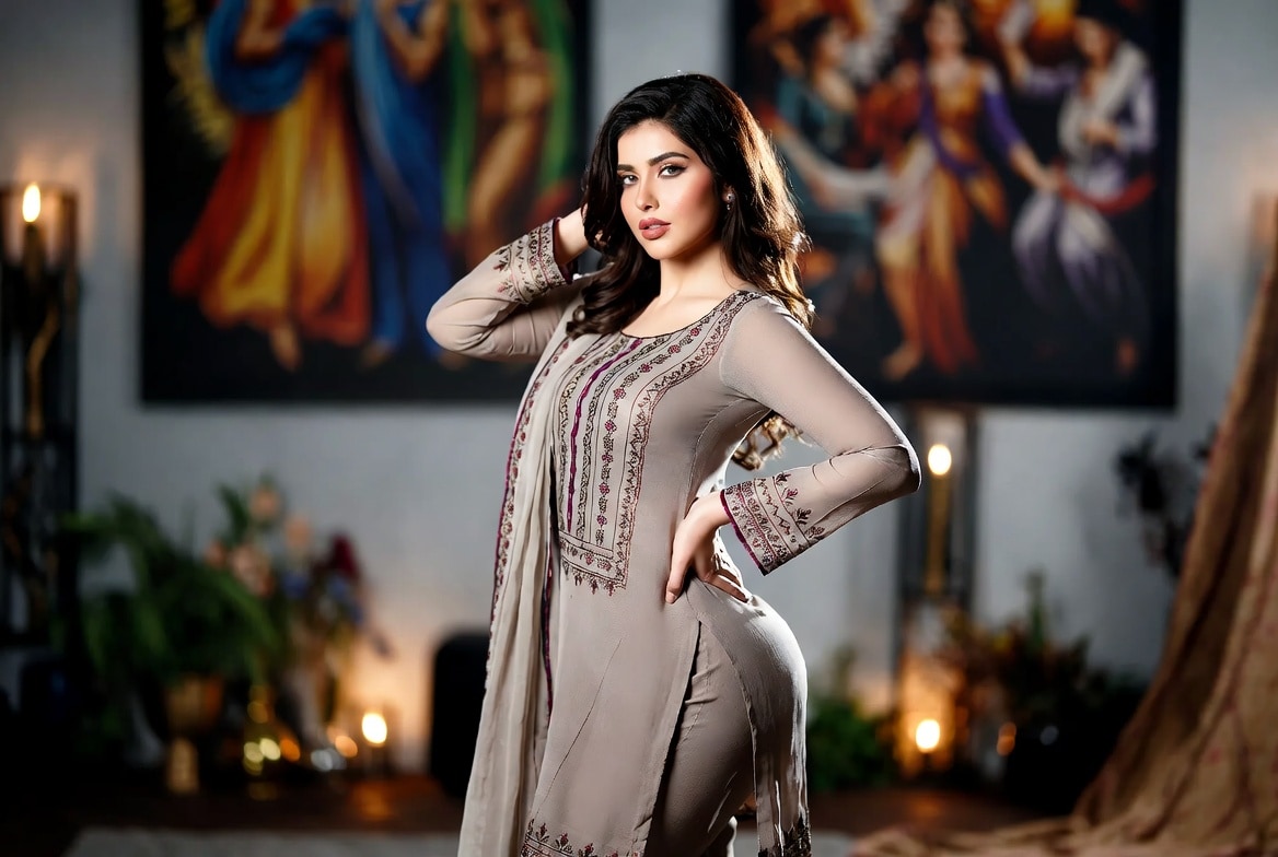 Sara Khan — portrait